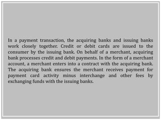 Online Payment Services and the Role of Banks | PPTX