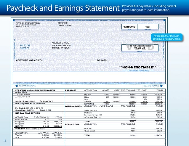 Online payroll services 2013 paychex