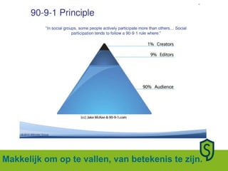 Makkelijk om op te vallen, van betekenis te zijn. 