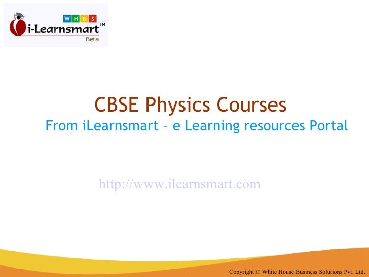 Online Physics Elearning Courses