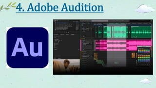 4. Adobe Audition
 