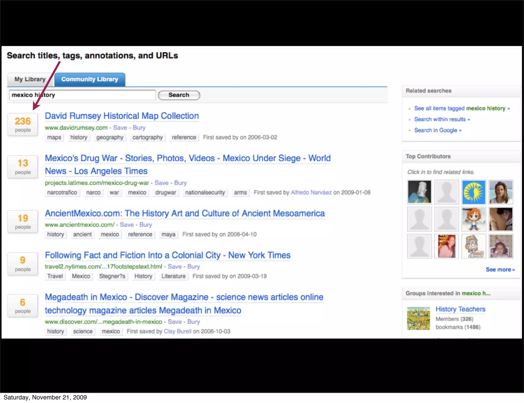 Saturday, November 21, 2009
 