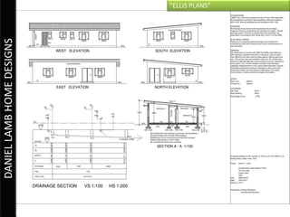 DANIEL LAMB HOME DESIGNS   “ELLIS PLANS”
 