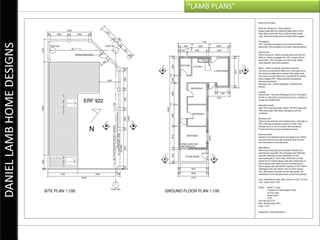 DANIEL LAMB HOME DESIGNS   “LAMB PLANS”
 