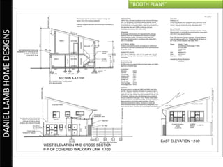 DANIEL LAMB HOME DESIGNS   “BOOTH PLANS”
 