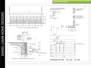 DANIEL LAMB HOME DESIGNS   “BOOTH PLANS”
 