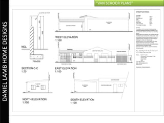 DANIEL LAMB HOME DESIGNS   “VAN SCHOOR PLANS”
 