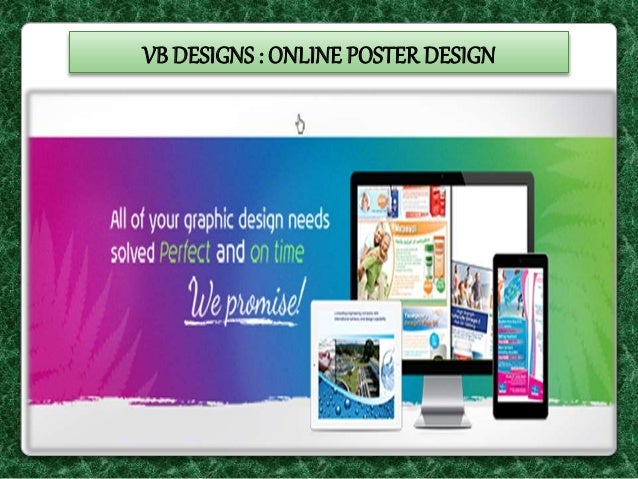vb designs online poster design
