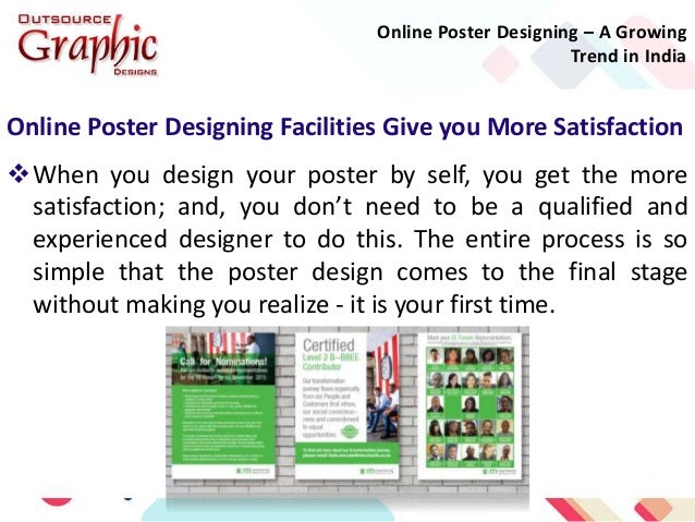 online poster designing a growing trend in india