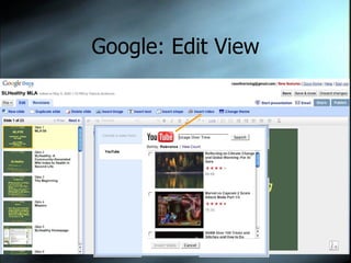 Google: Edit View 