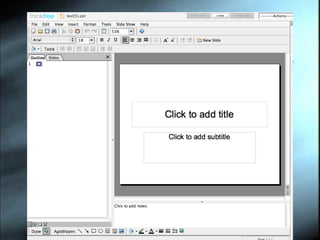 Thinkfree: Edit View 