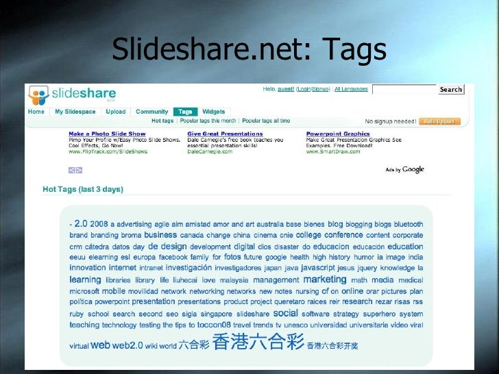 tag online presentation free