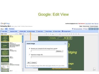 Google: Edit View
 