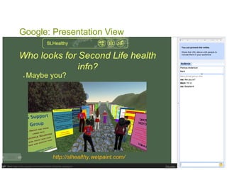 Google: Presentation View
 
