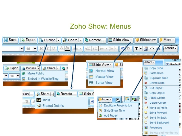 Online presentation tools