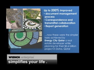 Up to 200% improved document management   process