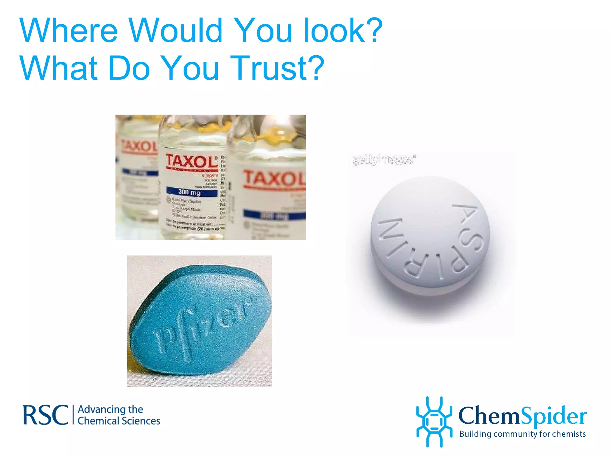 Where Would You look?  What Do You Trust? 