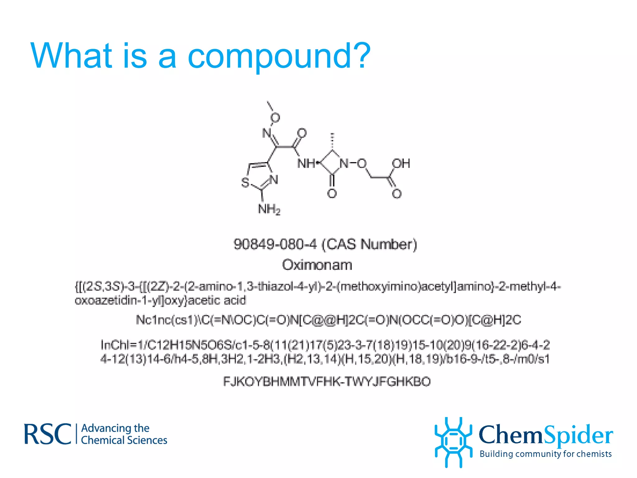What is a compound? 
