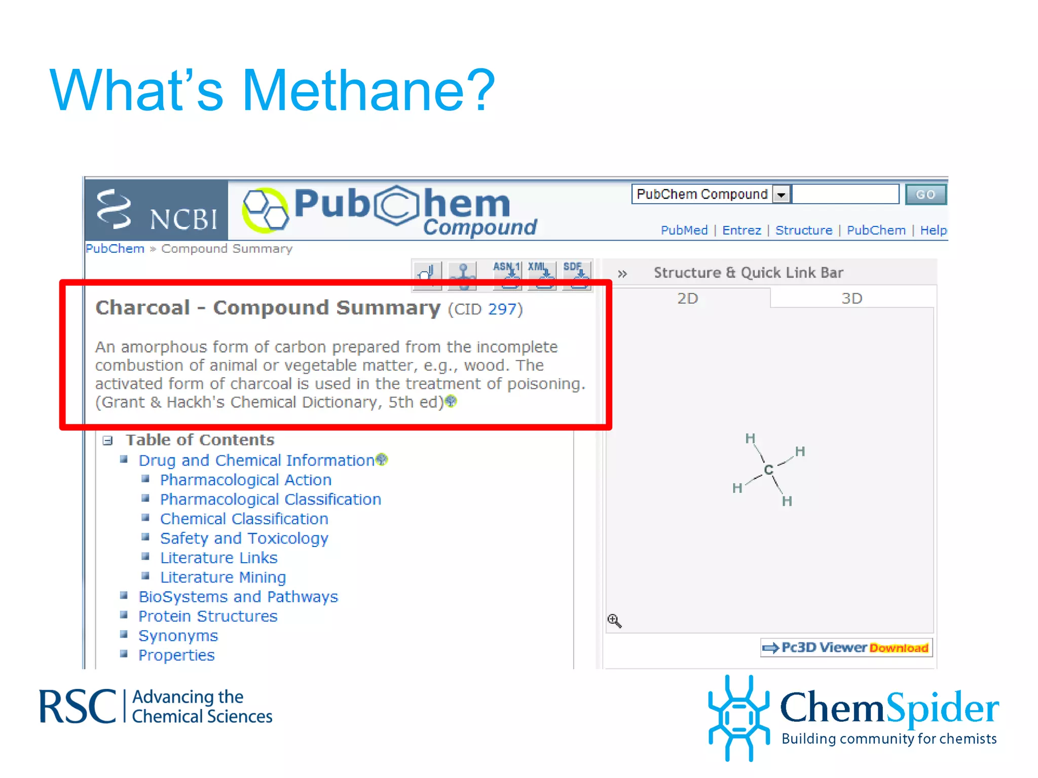 What’s Methane? 