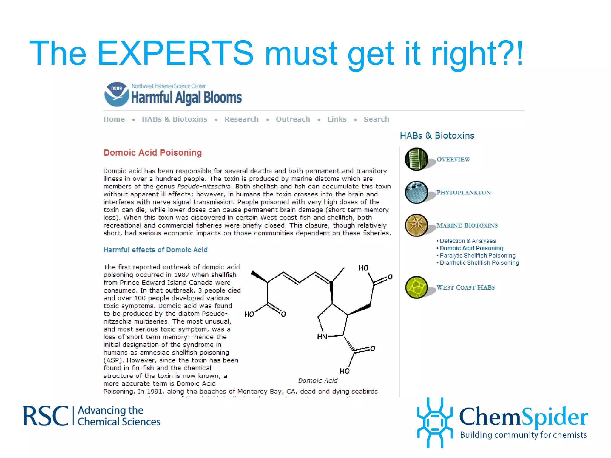 The EXPERTS must get it right?! 