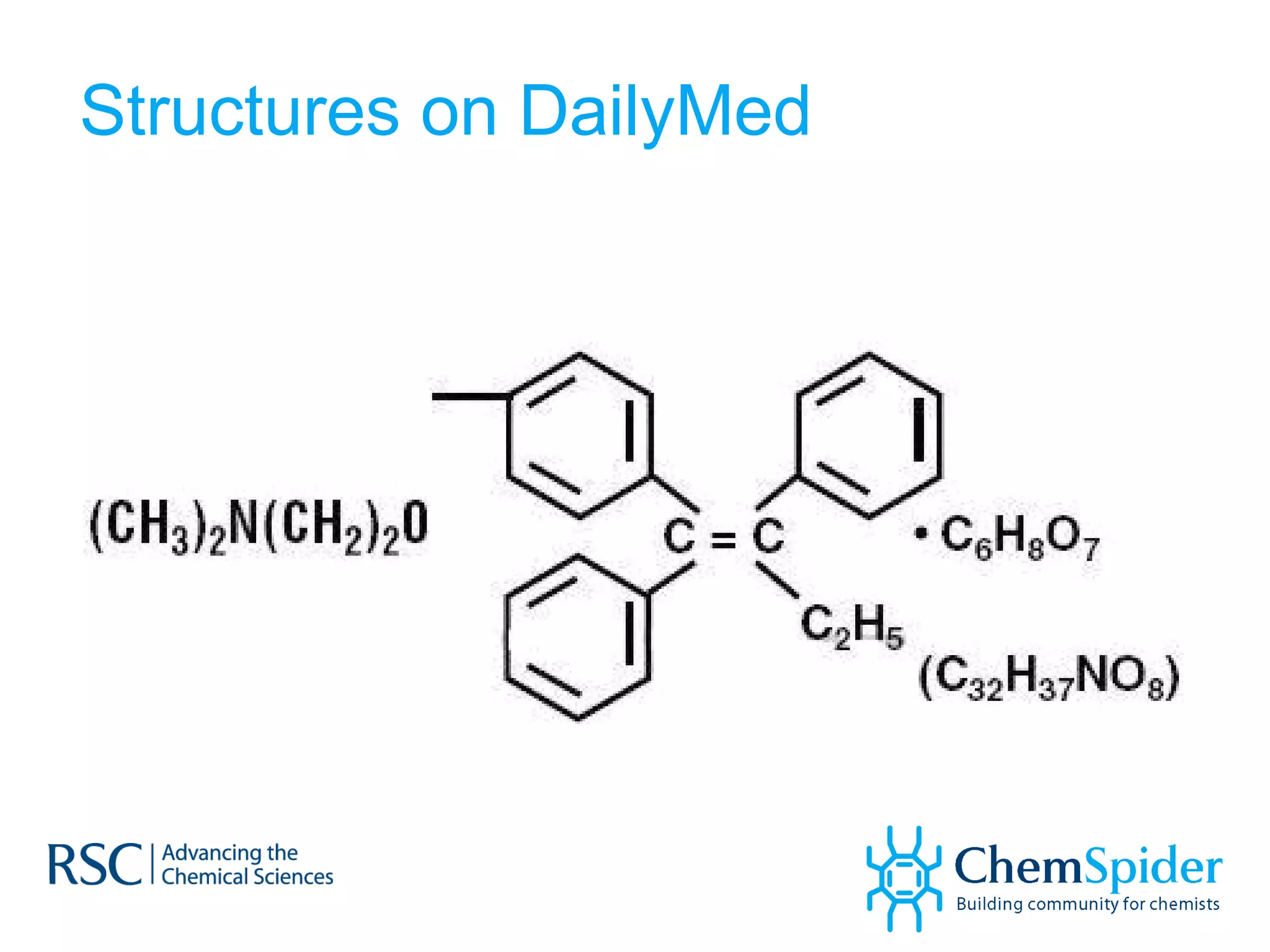   Structures on DailyMed 