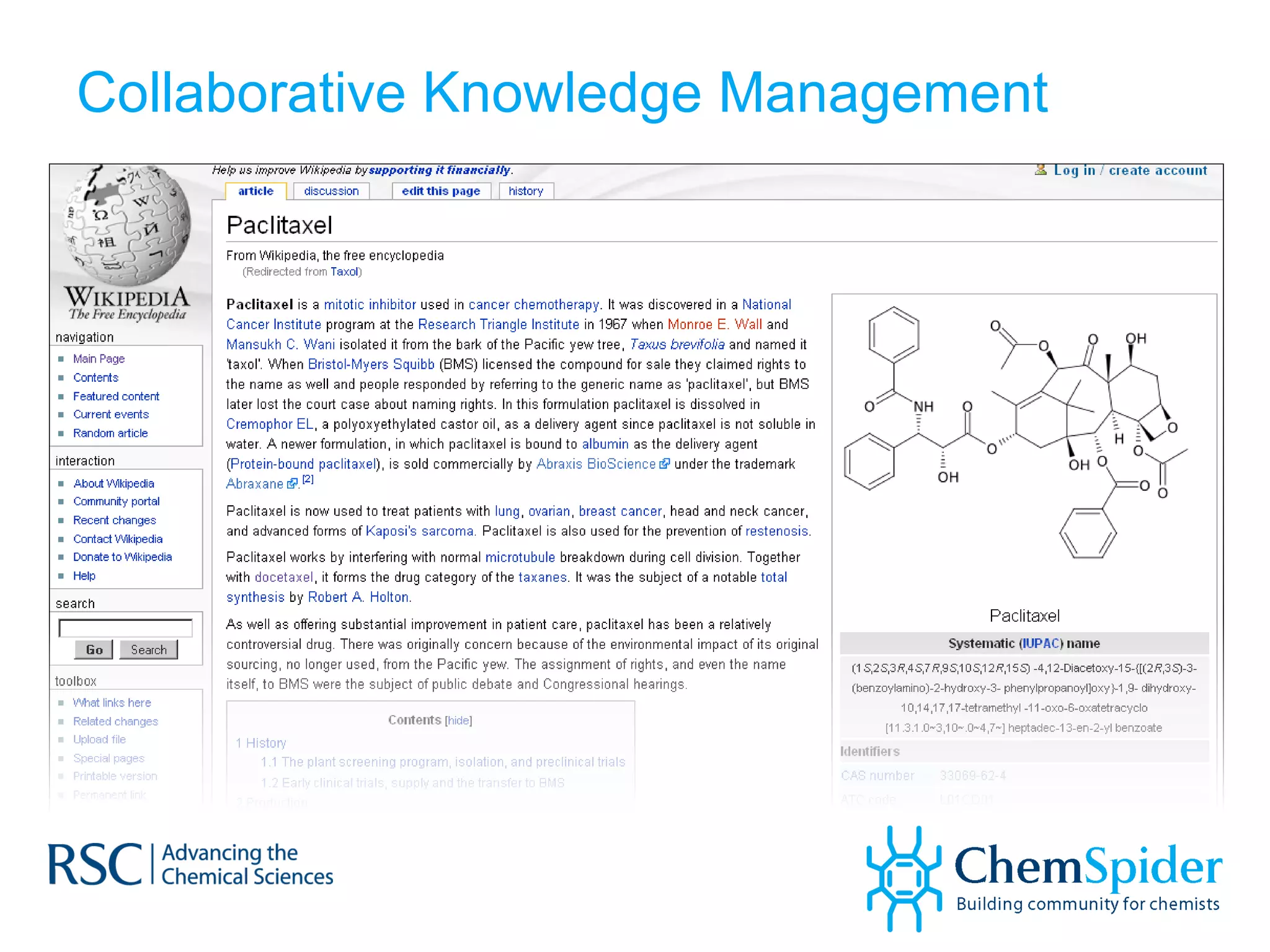 Collaborative Knowledge Management  