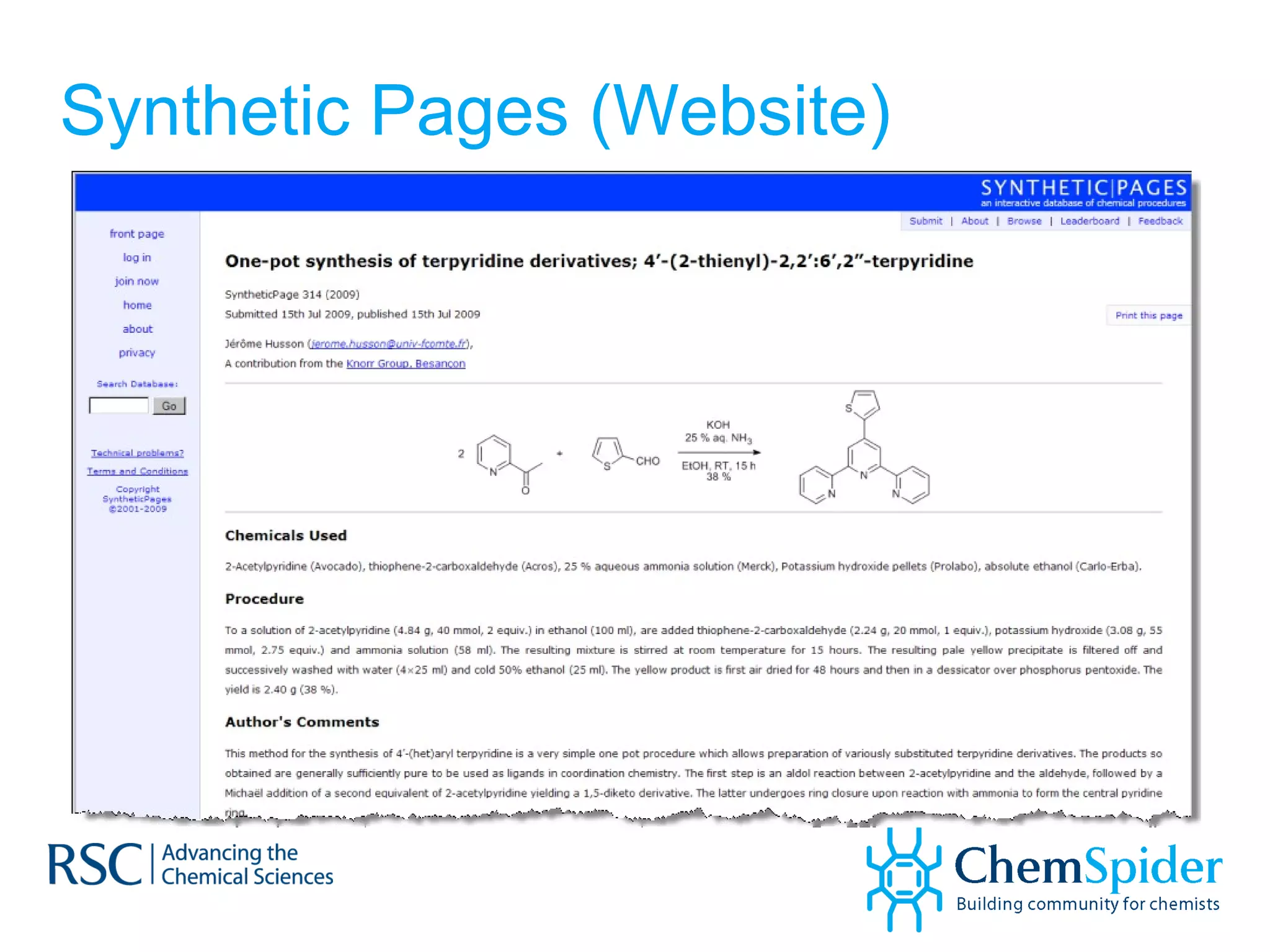 Synthetic Pages (Website) 