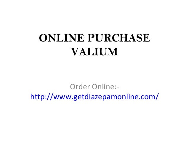 Purchase Valium