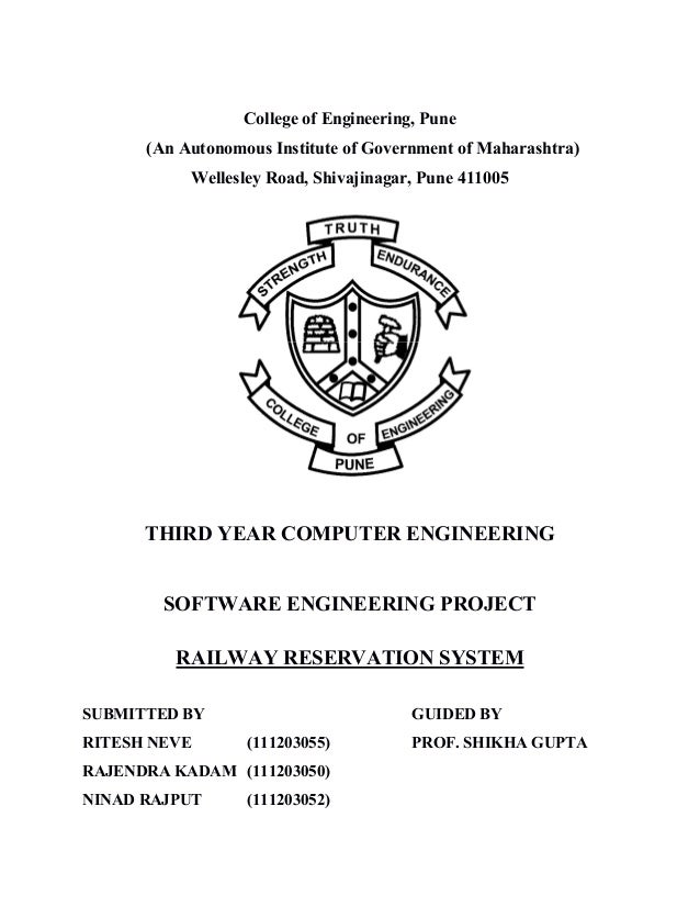 College of Engineering, Pune
(An Autonomous Institute of Government of Maharashtra)
Wellesley Road, Shivajinagar, Pune 411...