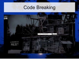 Code Breaking

 