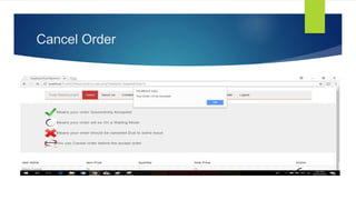 Cancel Order
 
