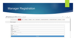 Manager Registration
 
