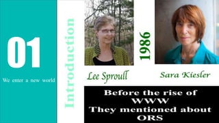 s
01
Introduction
We enter a new world
 