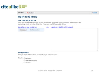 ©2017-2018 Nader Ale Ebrahim 29
 