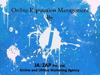 JAZZAP Pvt. Ltd.
Online and Offline Marketing Agency
 