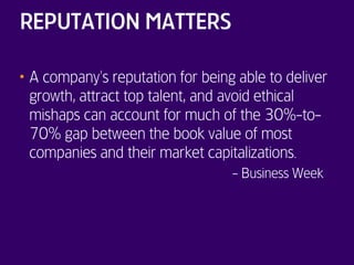 Social Media & Online Reputation