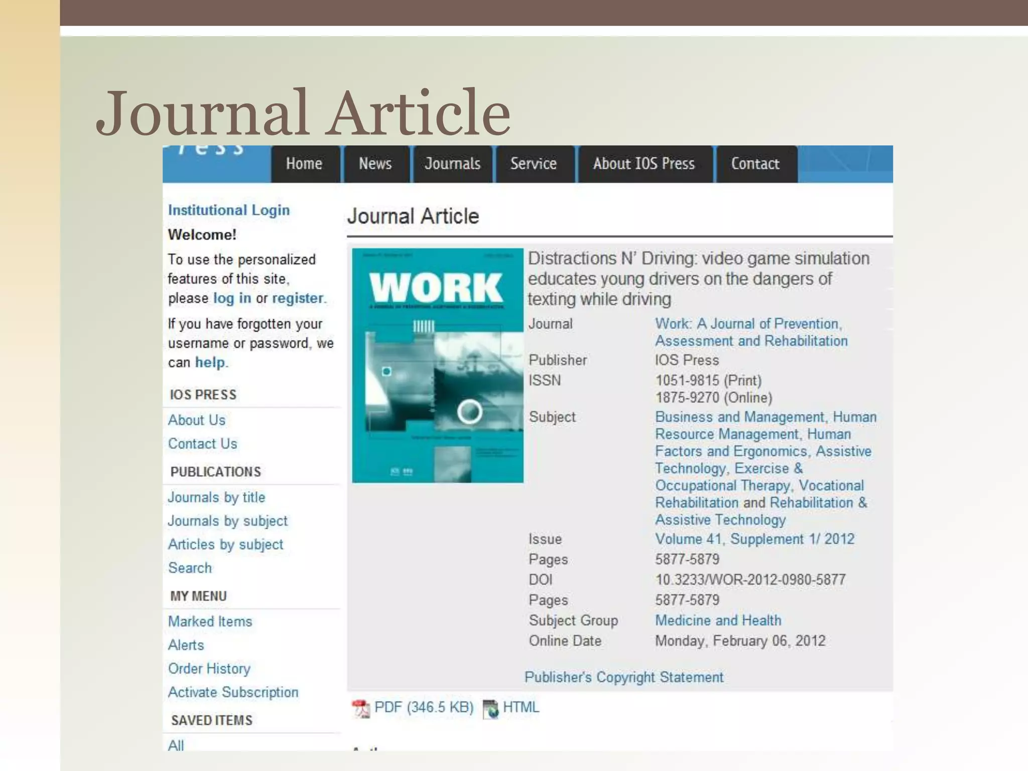 Journal Article
 