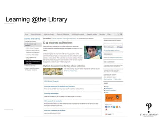 Learning @the Library
 