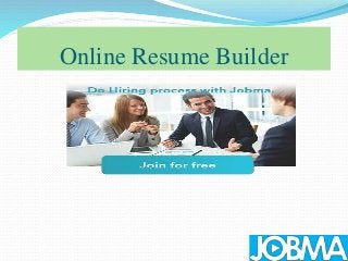 Online Resume Builder
 