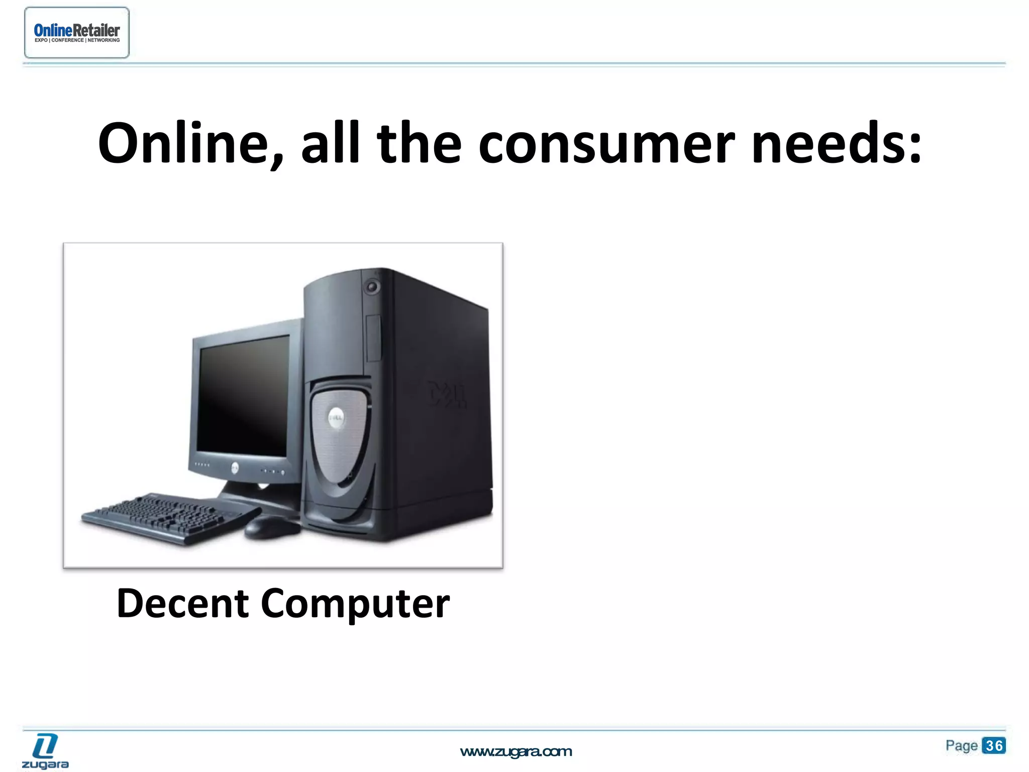 Online, all the consumer needs: Decent Computer 