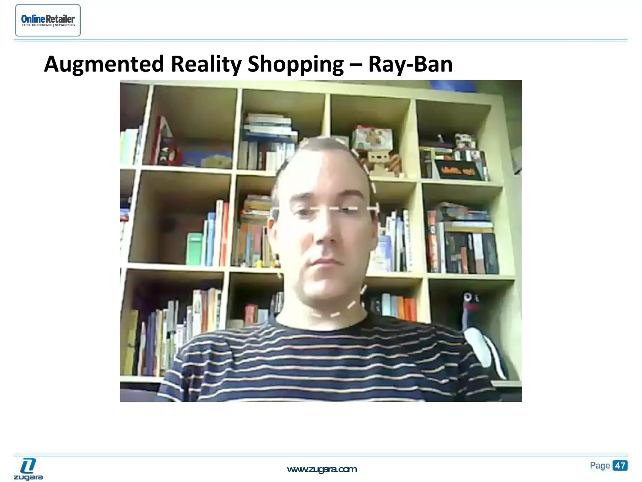 Augmented Reality Shopping – Ray-Ban 