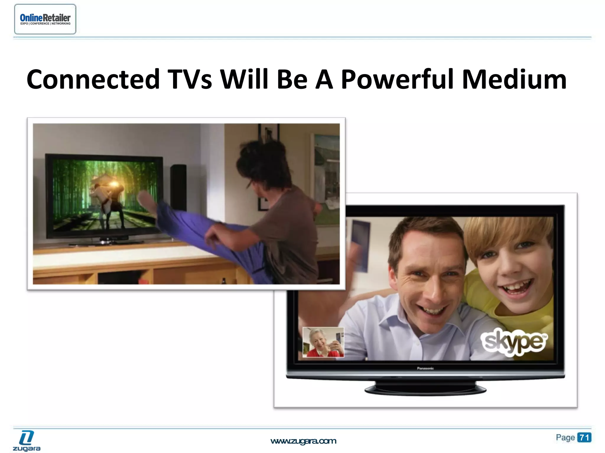 Connected TVs Will Be A Powerful Medium 