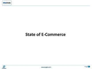 State of E-Commerce 