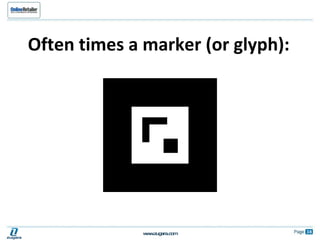 Often times a marker (or glyph): 