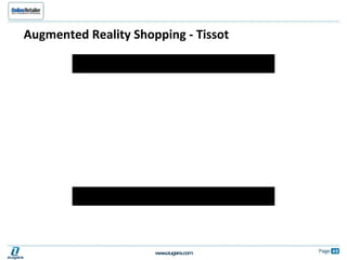 Augmented Reality Shopping - Tissot 