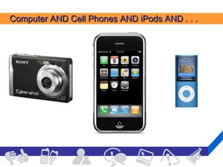 Computer AND Cell Phones AND iPods AND . . . 