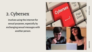 2. Cybersex
involves using the internet for
sexual purposes, especially by
exchanging sexual messages with
another person.
PAGE
NUMBER
PROJECT
TIMELINE
 