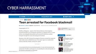 CYBER HARRASSMENT
 