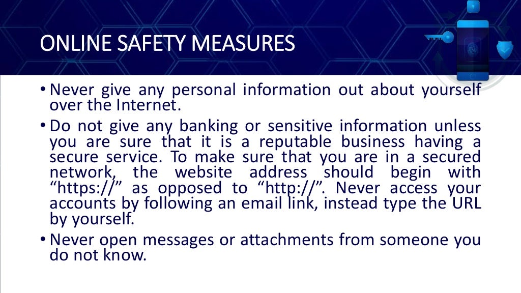 Online safety, security, ethics & etiquette