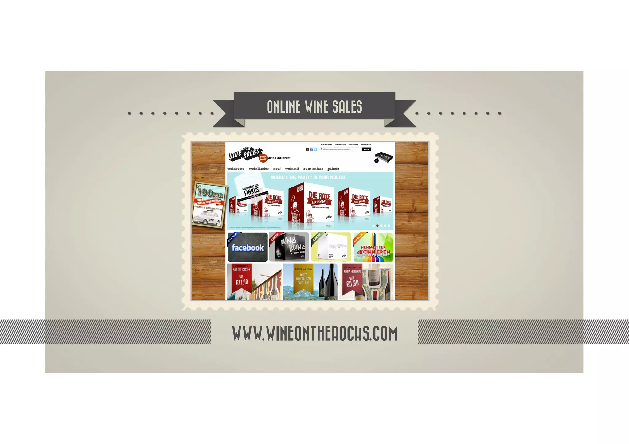 ONLINE WINE SALES




WWW.WINEONTHEROCKS.COM
 